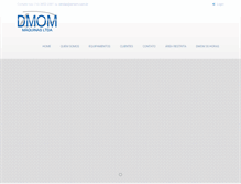 Tablet Screenshot of dmom.com.br